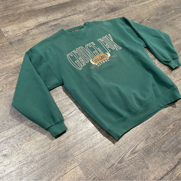 Vintage Collegiate George Fox Alumni Crewneck Sweatshirt Graphic Sz XL - Picture 2 of 11